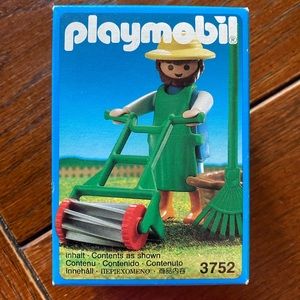 Playmobil Gardner and Lawnmower set (ref #3752)